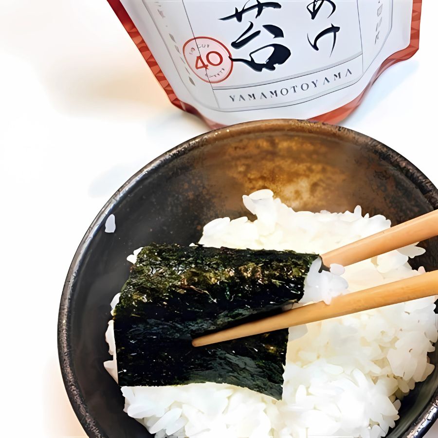 ありあけ海苔「味付」スタンド袋(8切40枚)