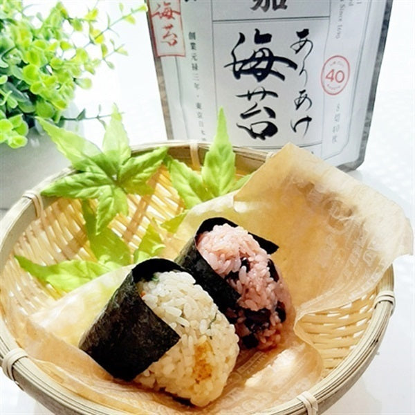 ありあけ海苔「焼海苔」スタンド袋(8切40枚)