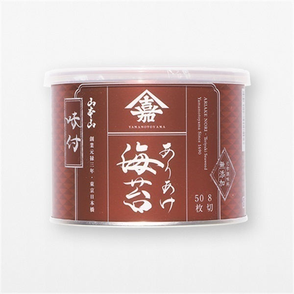 ありあけ海苔「味付」缶(8切50枚)