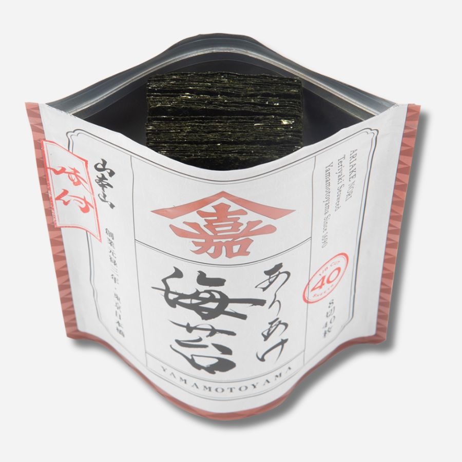 ありあけ海苔「味付」スタンド袋(8切40枚)