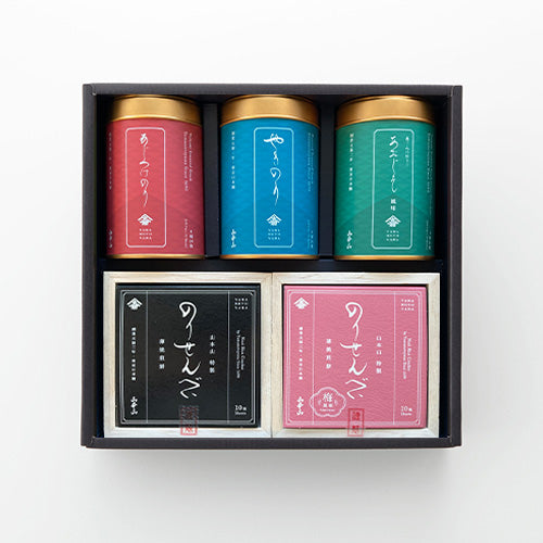 のりせんべいとバラエティー海苔の詰合せ