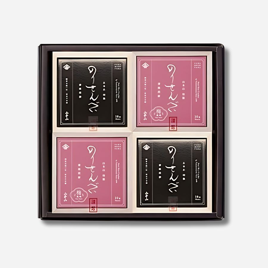 のりせんべいとのりせんべい梅風味の詰合せ