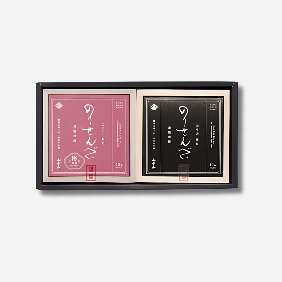 のりせんべいとのりせんべい梅風味の詰合せ2個セット