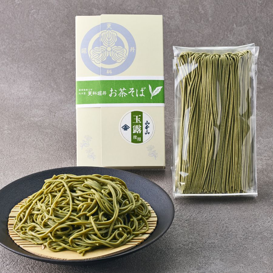 【更科堀井×山本山】玉露茶蕎麦